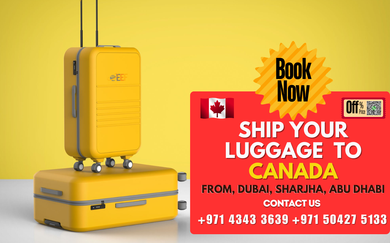 Send Your Luggage to Canada | Ship Trolley Bag | Dubai | UAE