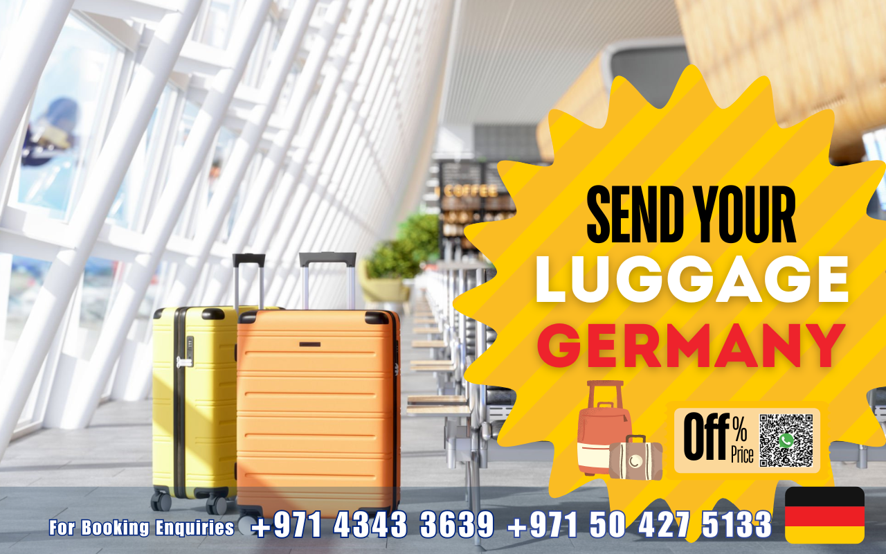 Luggage shipping to Germany from UAE