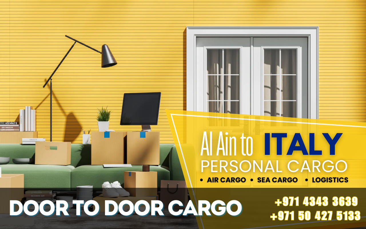 Door to Door Cargo to Italy from Al Ain