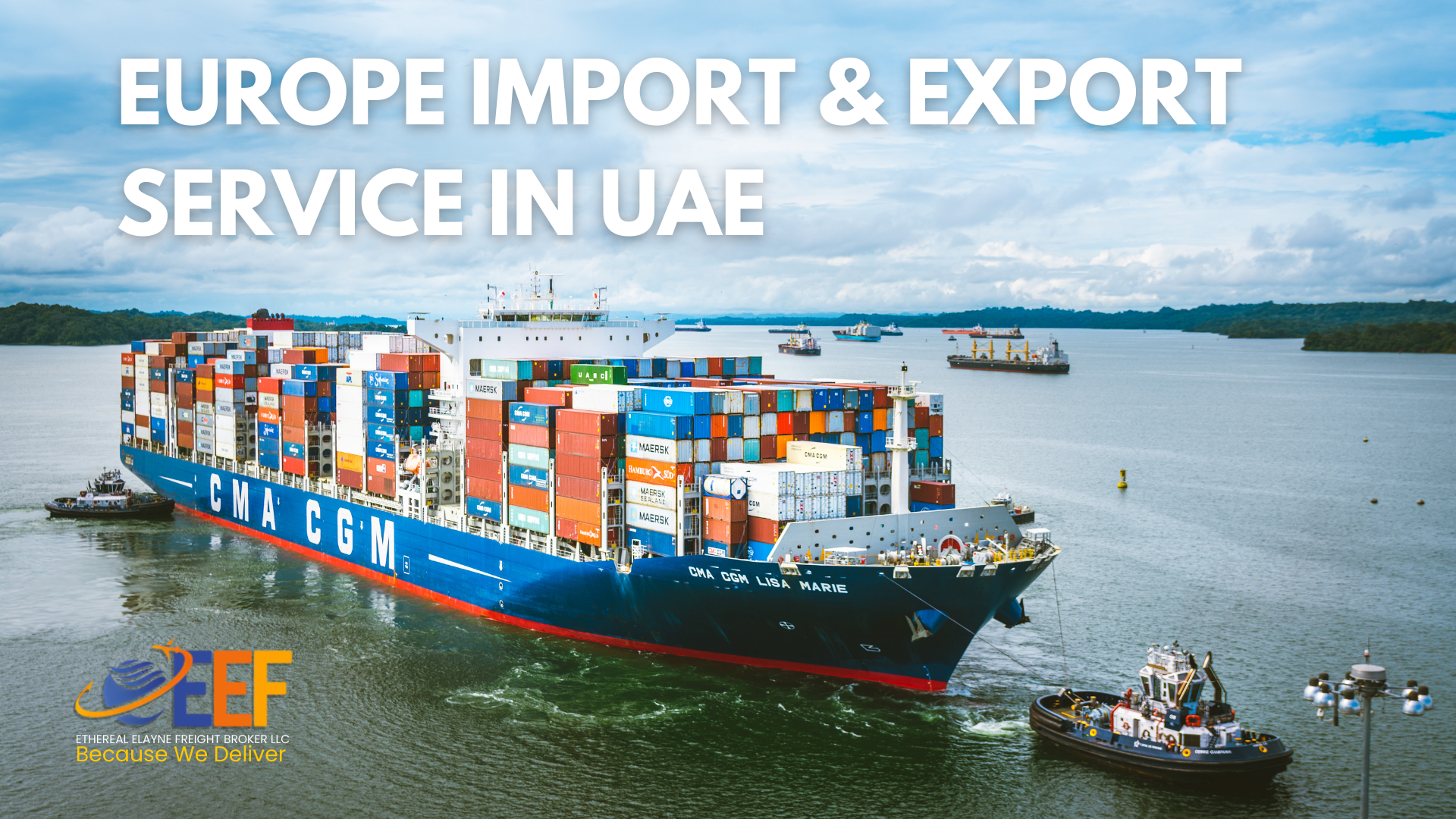 In UAE Import & Export service to Uk, Germany, France, Netherlands, Ireland, Italy, Belgium, Lithuania, Luxembourg, Sweden, Finland, Turkey, Georgia, Greece, Turkey, Spain and all over the Europe Countries