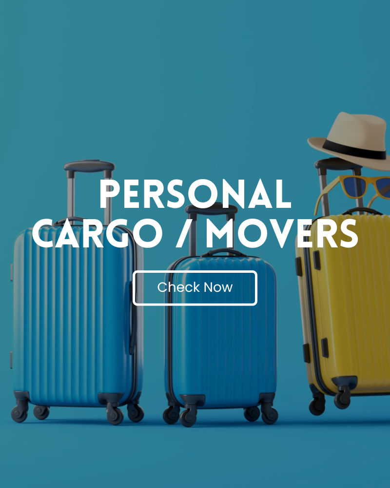 Personal cargo Services