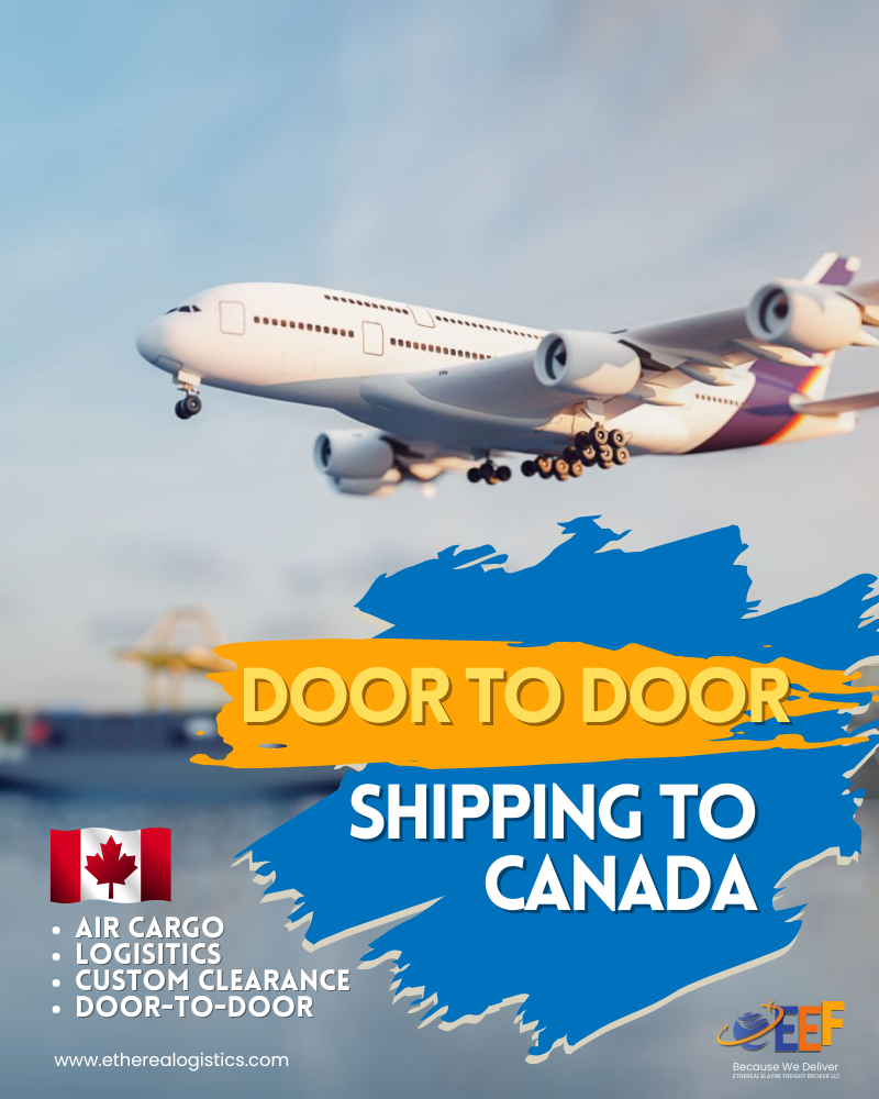 Door-to-Door Shipping to Canada from Abu Dhabi