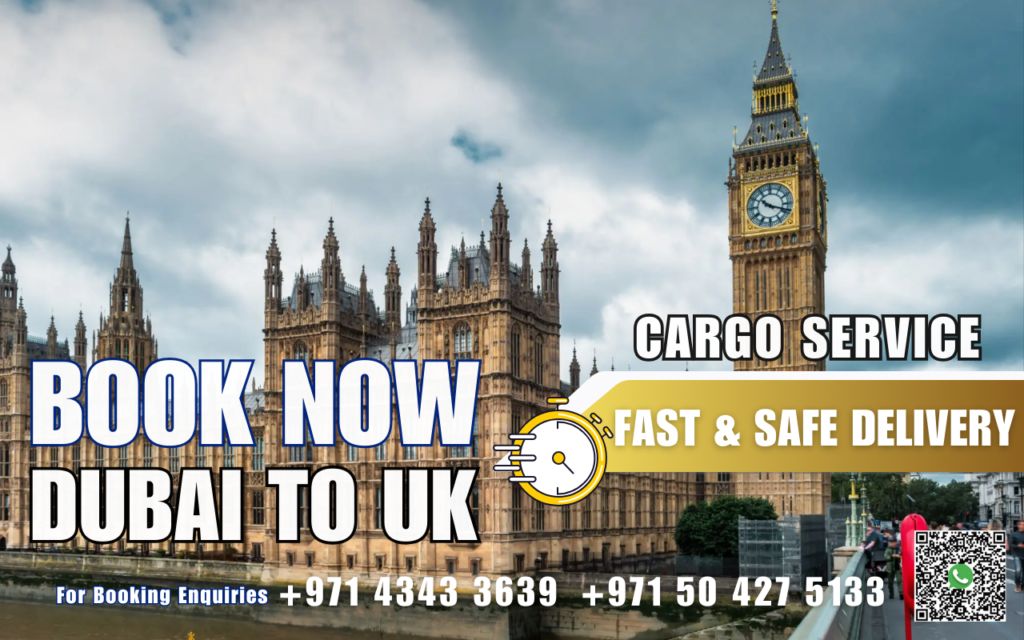 Fast Cargo to UK from Dubai