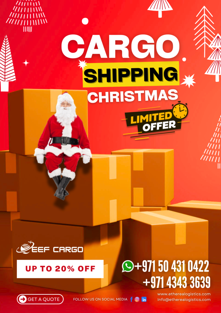 Christmas offers for shipping from UAE