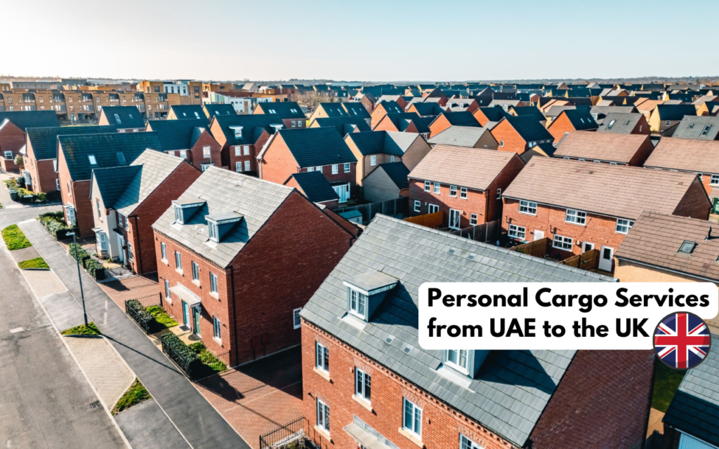 EEF Personal cargo service to Uk from Dubai, Sharjah, Abu Dhabi, Al Ain, Ajman, Ras Al Khaima, Fujairah in UAE.