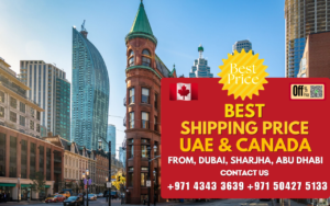 Best Shipping Costs from Dubai to Canada