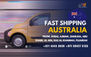 Fast Shipping to Australia from Ajman