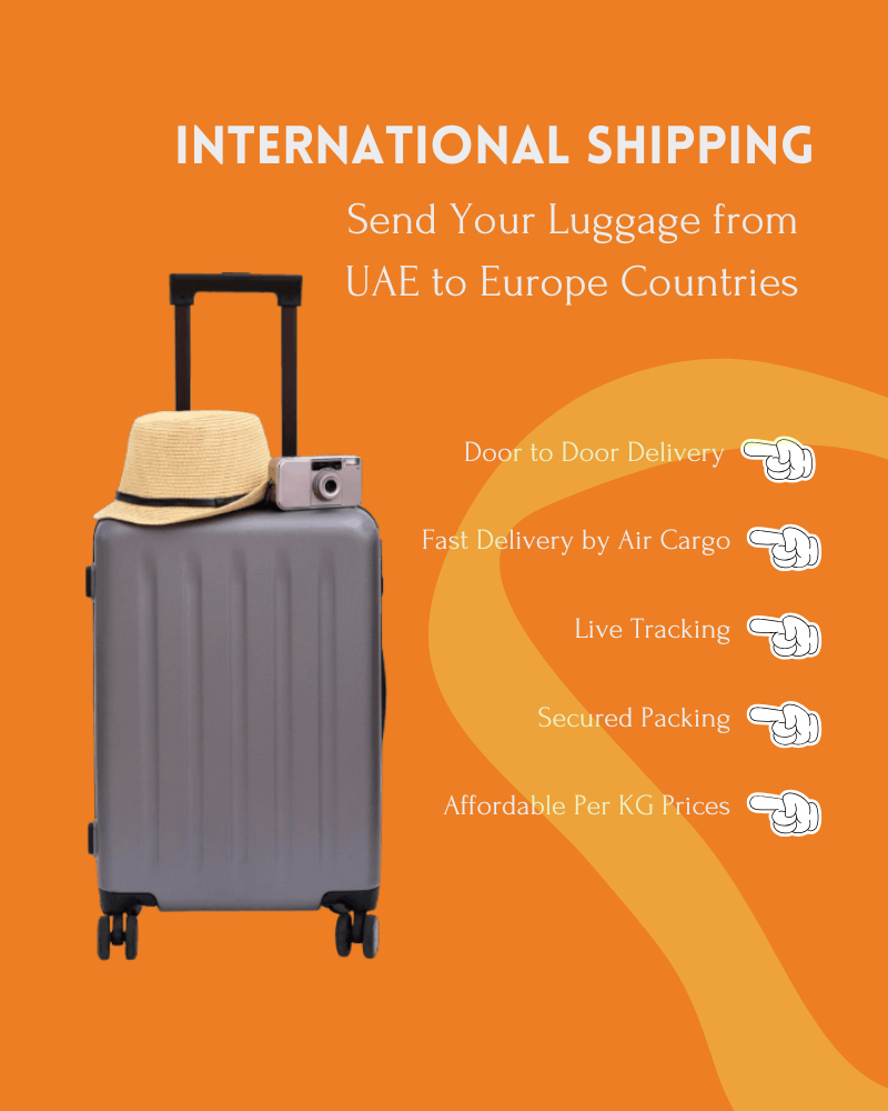 Send Your Luggage to Romania from UAE