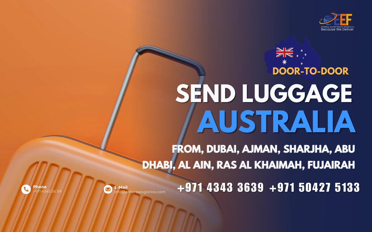 Luggage Shipping to Australia from UAE