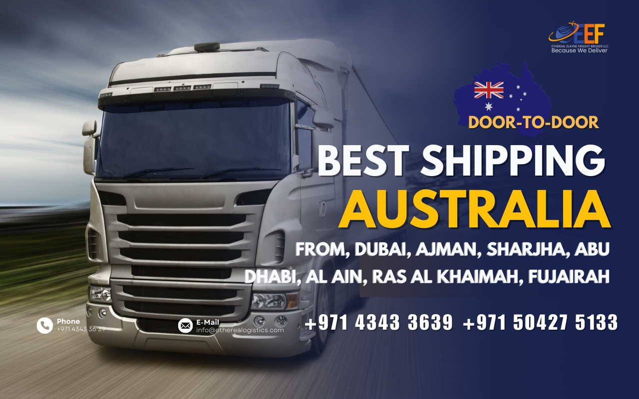 Best Shipping Solutions between Australia and Sharjah | UAE