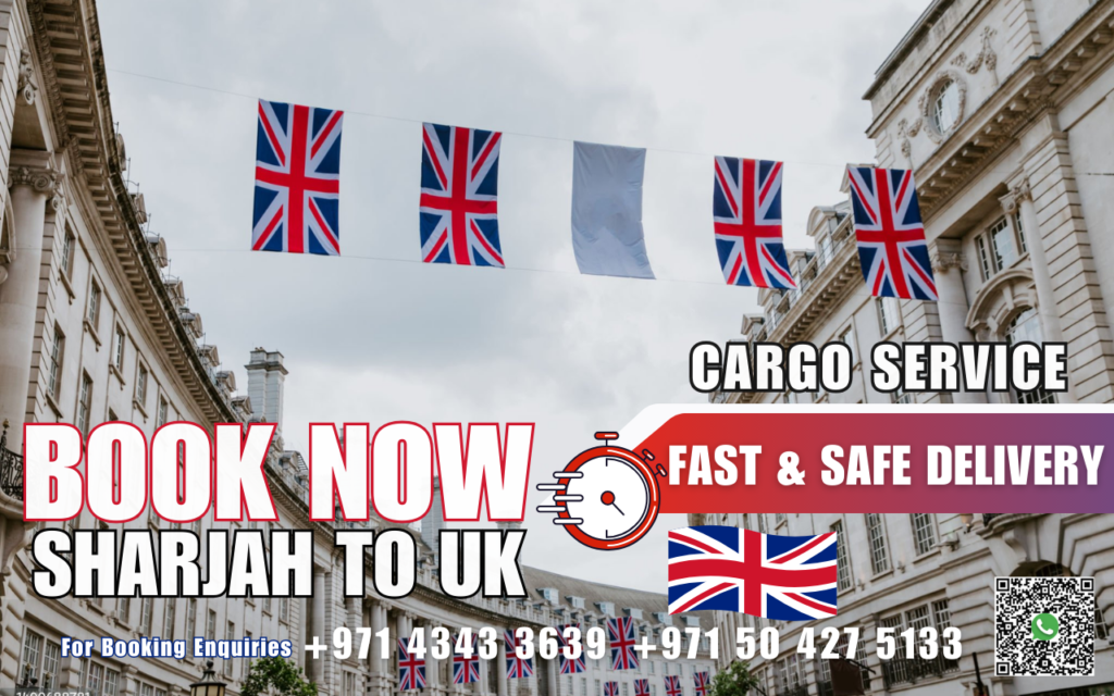 Sharjah to UK Shipping Services