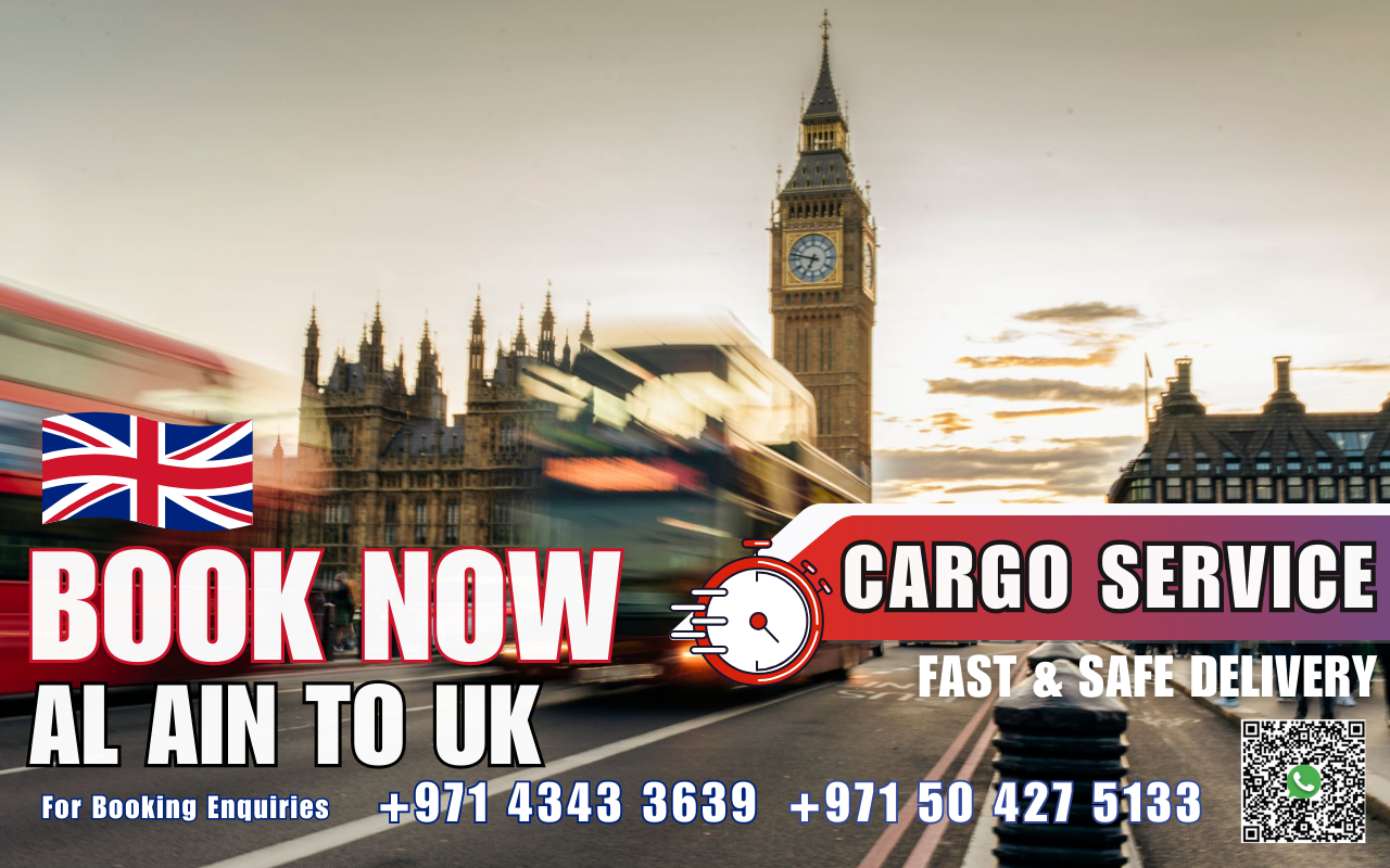 Al Ain to UK Fast Cargo | Shipping | UAE | EEF