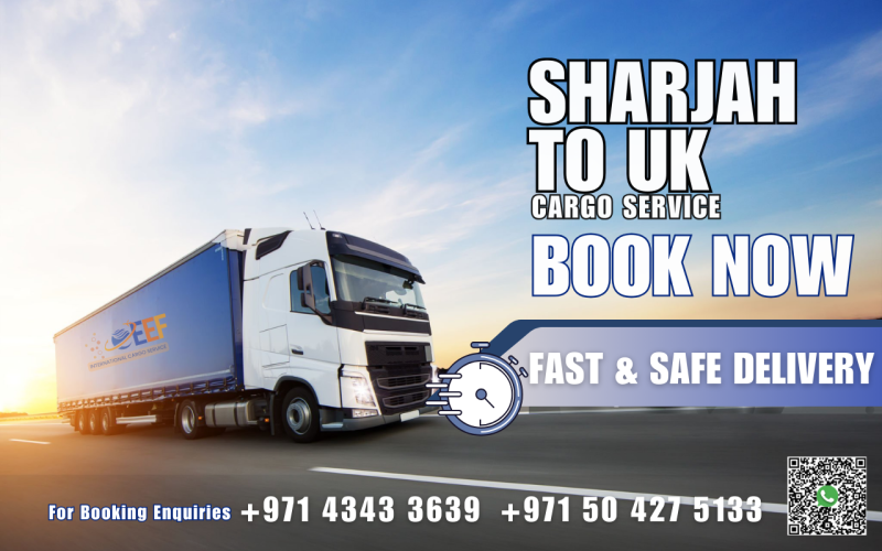 Sharjah to UK Shipping Services