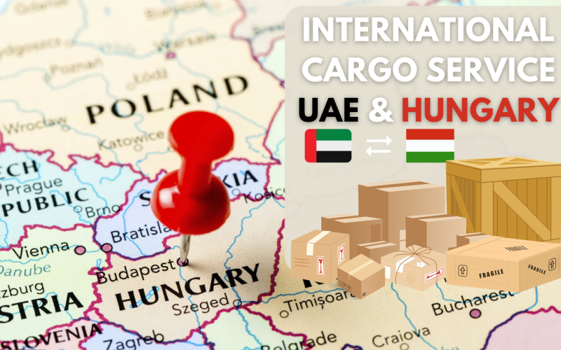 Cargo services to Hungary from Dubai, AUE