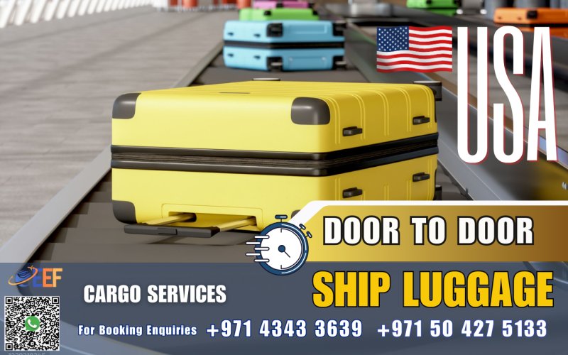 Ship Luggage Bags Between USA and UAE